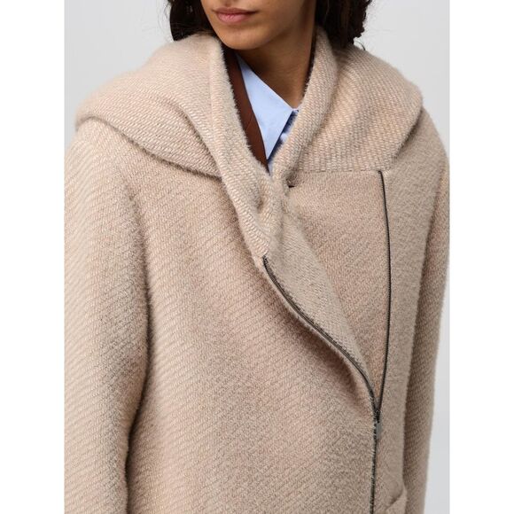 Hanita Coat Woman Camel - Picture 4 of 4